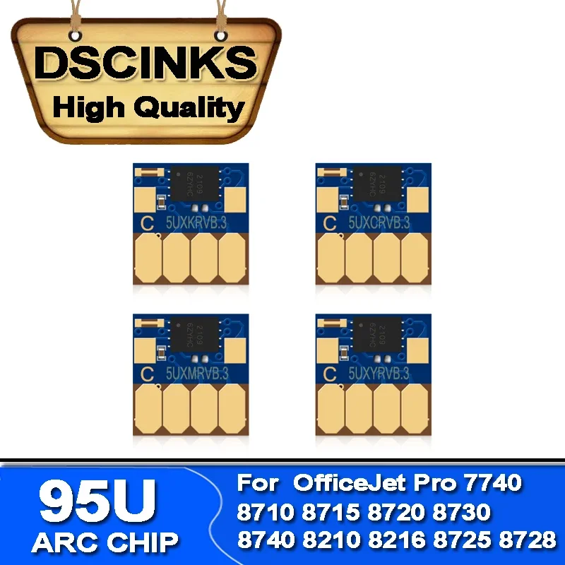 

Чип ARC 95U для HP 952 953 954 955, чип картриджа для принтера HP OfficeJet Pro 7740 8710 8715 8720 8730 8740 8210 8725 8728