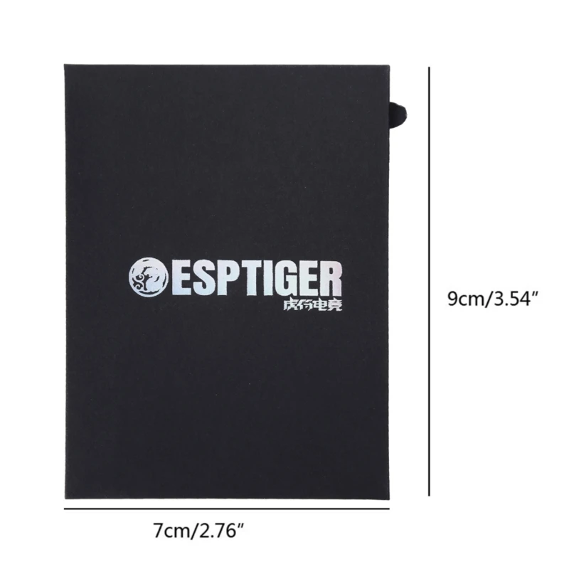 Esportstiger ماوس الزلاجات الجليد الإصدار ماوس قدم الوسادة ل pulsar X2 اللاسلكية الفئران ينزلق حواف منحنية الأبيض