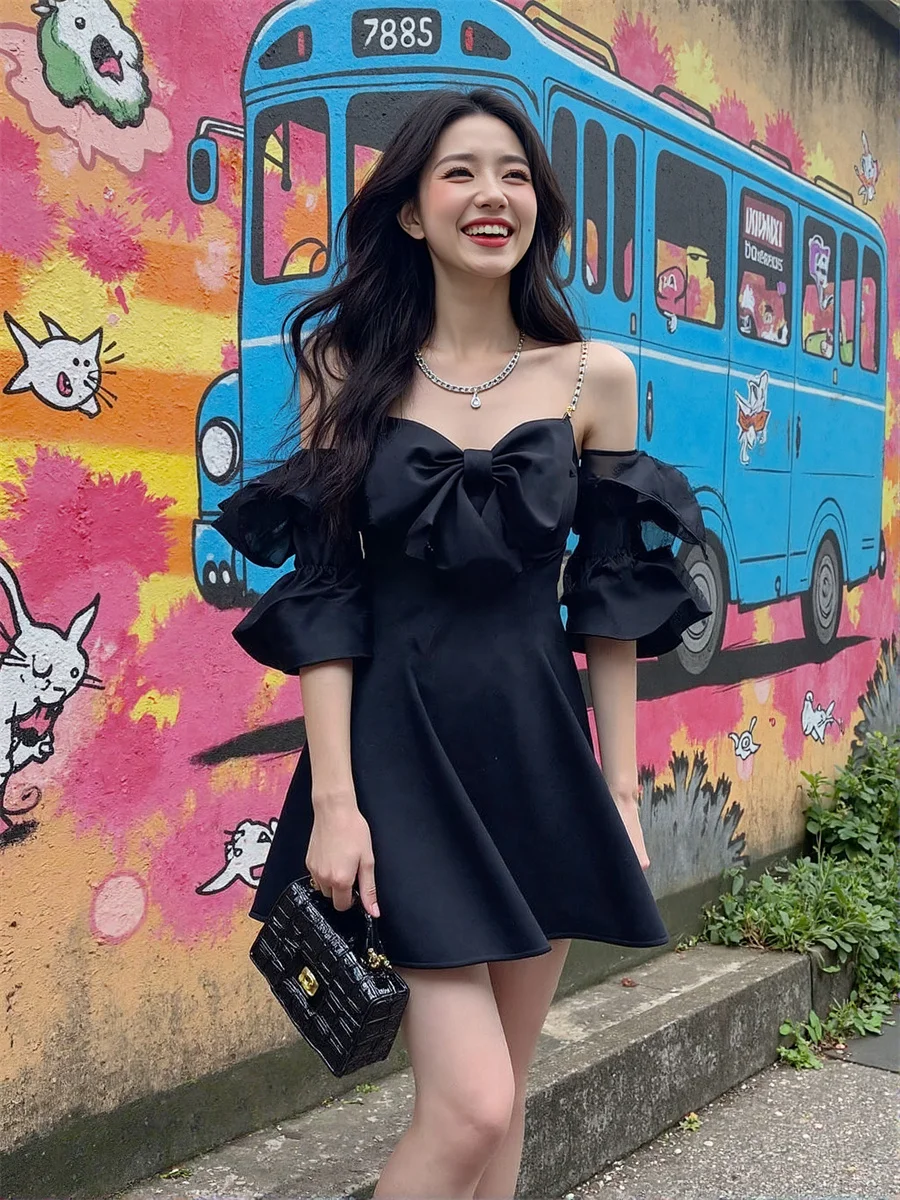 Robe femme anniversaire femme Spaghetti sangle mince été fête Cocktail soirée réception bal dîner Banquet soirée célébration