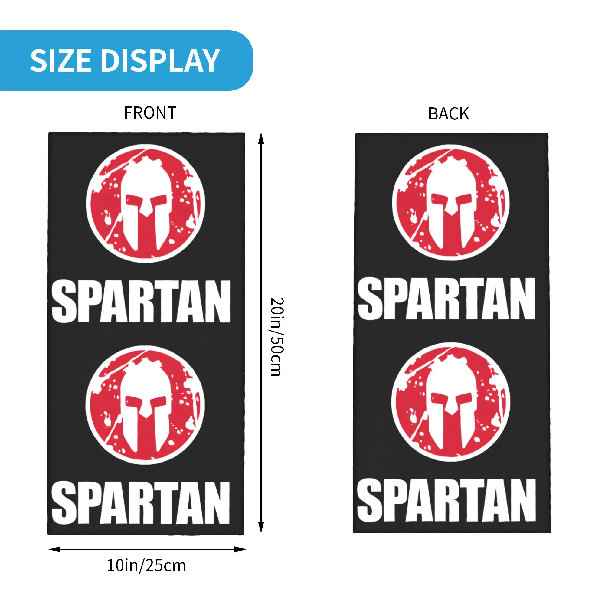 مخصص المتقشف سباق سبارتا روح الرقبة الجراب الرجال النساء يندبروف الشتاء التحدي باندانا وشاح لركوب الدراجات