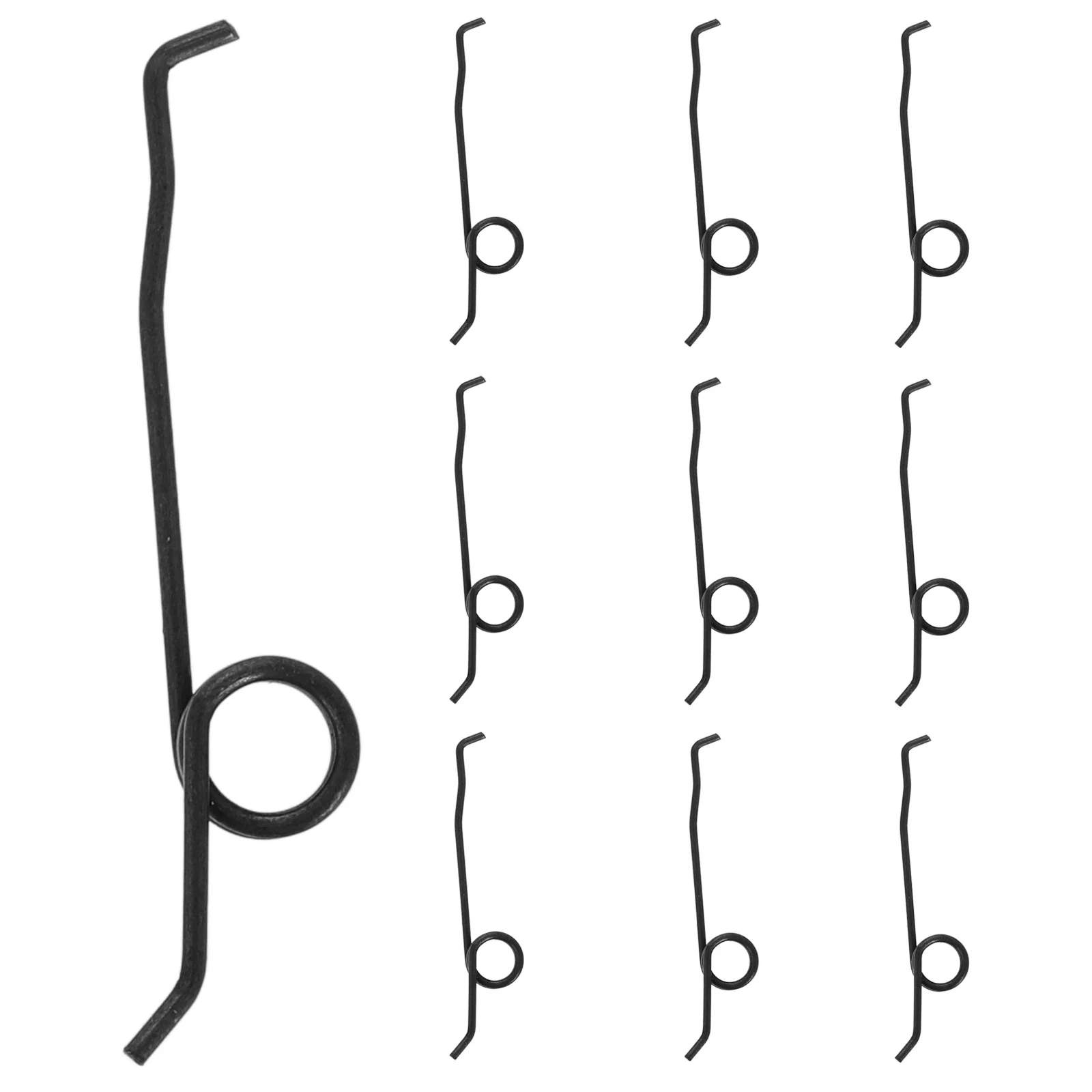 10 قطعة مسجل شرائط كاسيت الربيع خمر استبدال الزناد زر الفولاذ المقاوم للصدأ التواء تحكم أجزاء إصلاح