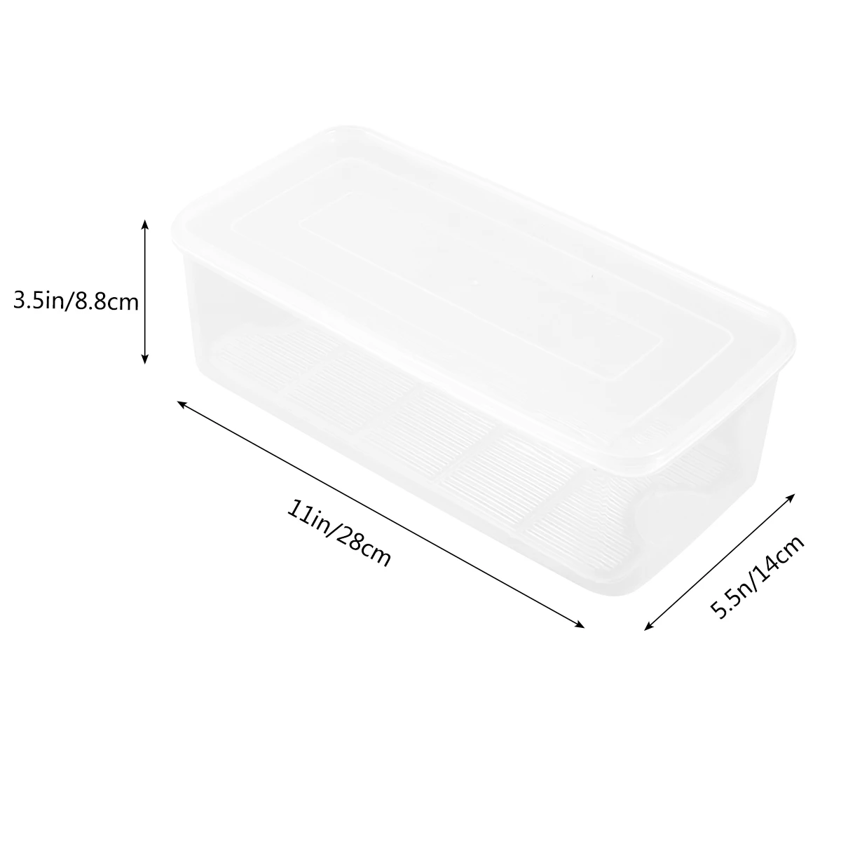 

Crisper Medium Size Vegetables Transparent Refrigerator Home Freshness Preservation