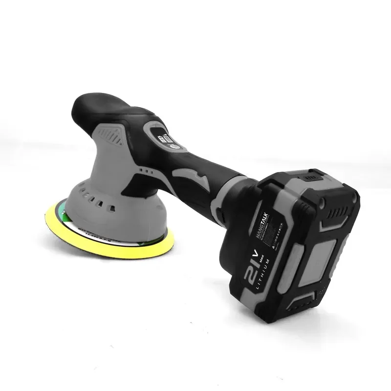 Cordless Electric Car Polisher Lithium Battery Powered Auto Detailing Waxing Machine Industrial Grade Buffer for Vehicle