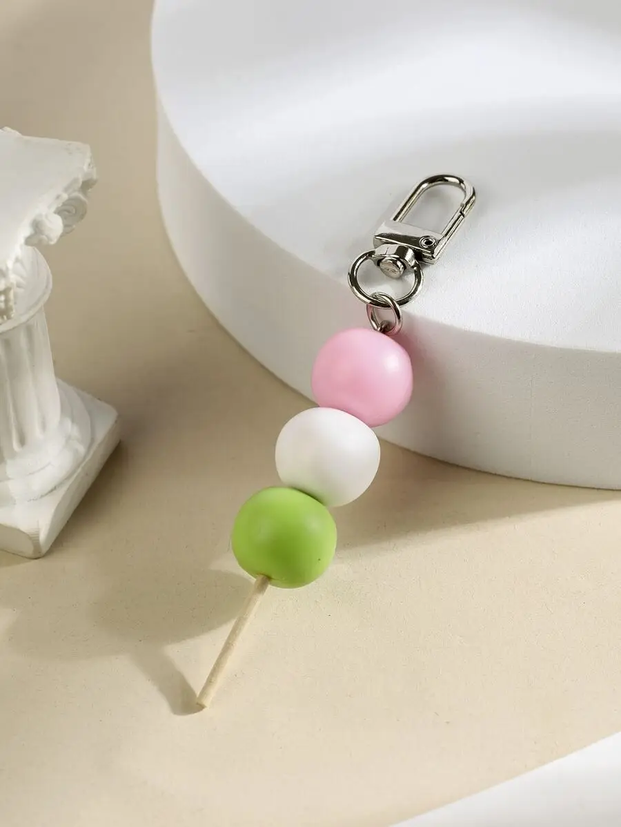 

Candied Haws Design Bag Charm Fashion Cute Cartoon Colorful Candy Keychain Bag Accessories Gifts, Valentine'S Day, Stylish