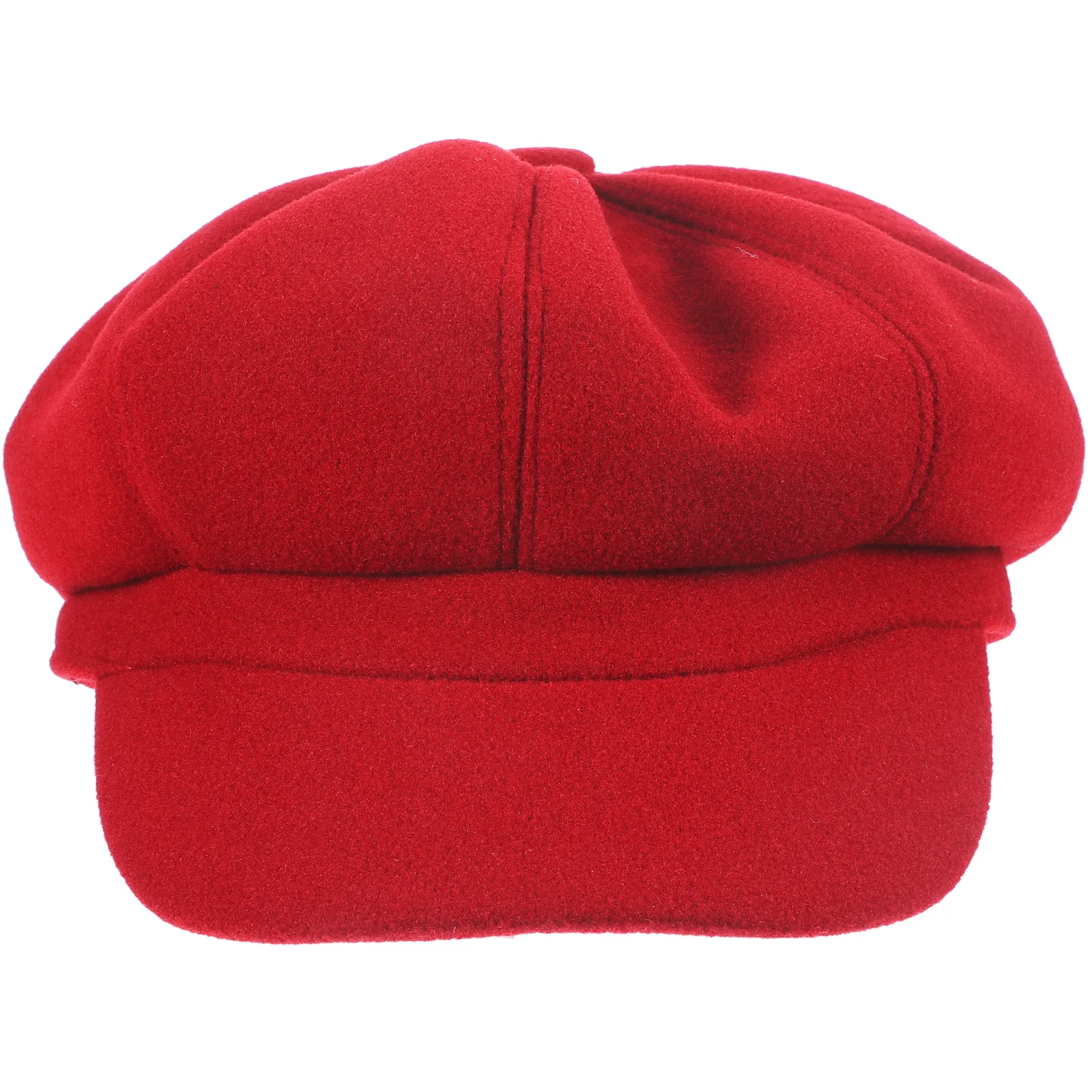 

1Pcs Woolen Octagonal Beret Warm Lightweight Fashionable Peaked Hat for Women Girls All Season Outdoor Daily Wear Yellow