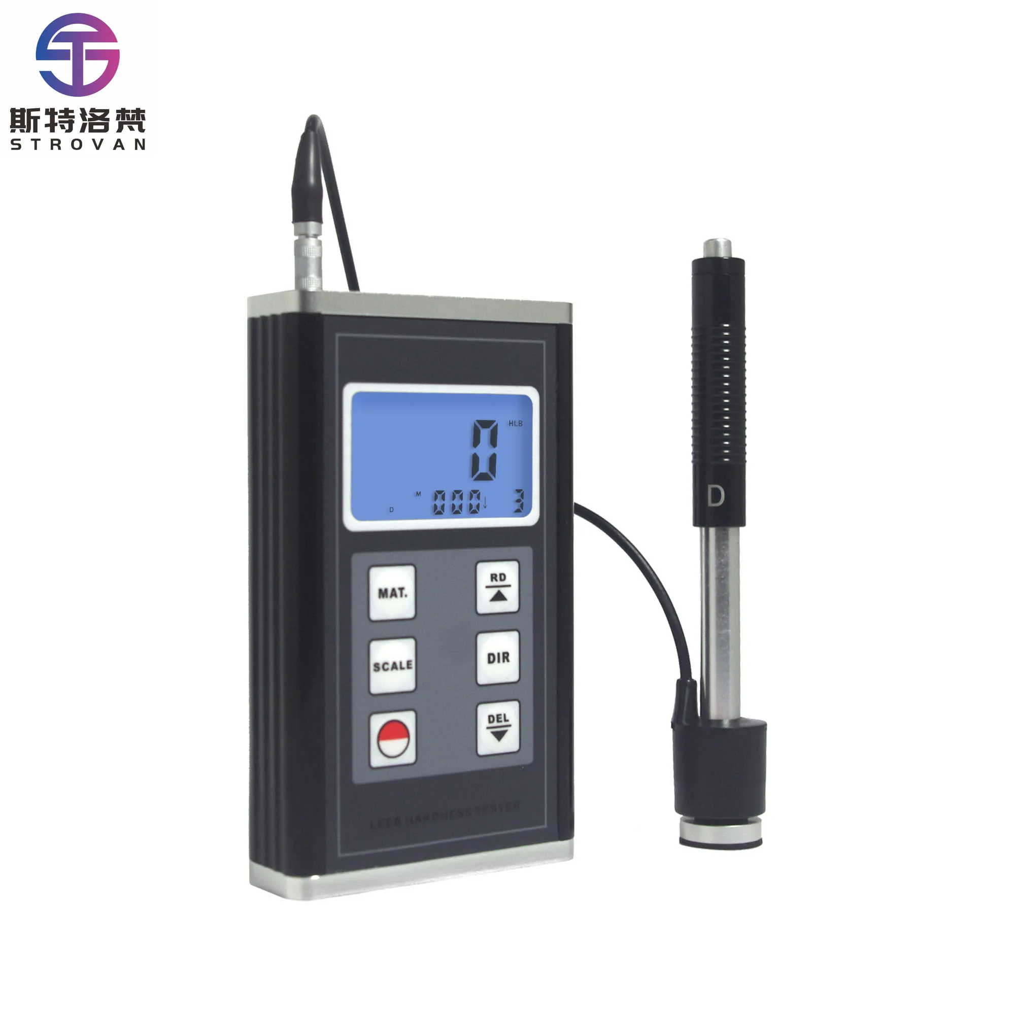 Digital Portable Leeb Hardness Tester D Type Impact HM6580