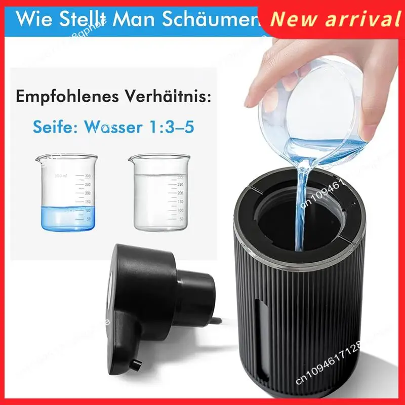 

N89R USB-Powered Electric Soap Dispenser, Automatic Wall Installation For Bathrooms And Kitchens