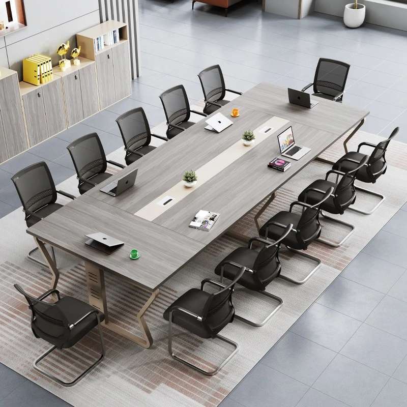 Thickened conference table, simple modern office negotiation table