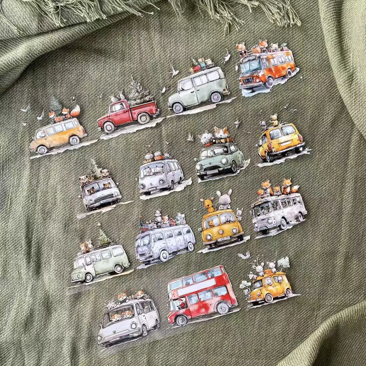 

Neverland Studio goes home на зиму ПЭТ-лента для справочника, украшение и украшение справочника