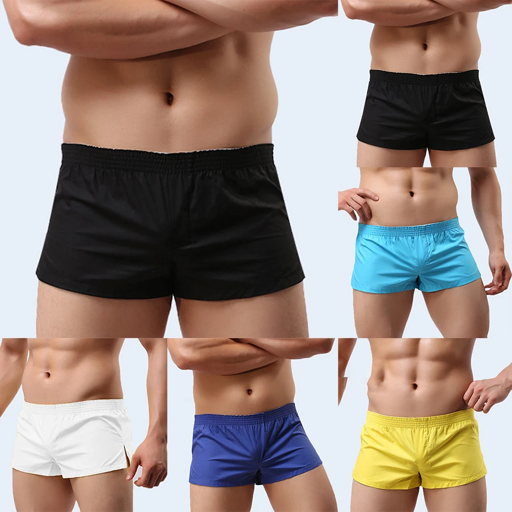 Men Beach Arrow Pants Training Sports Gym Shorts Underwear Workout Running Fitness Beach Bottoms Underpants Casual Pants