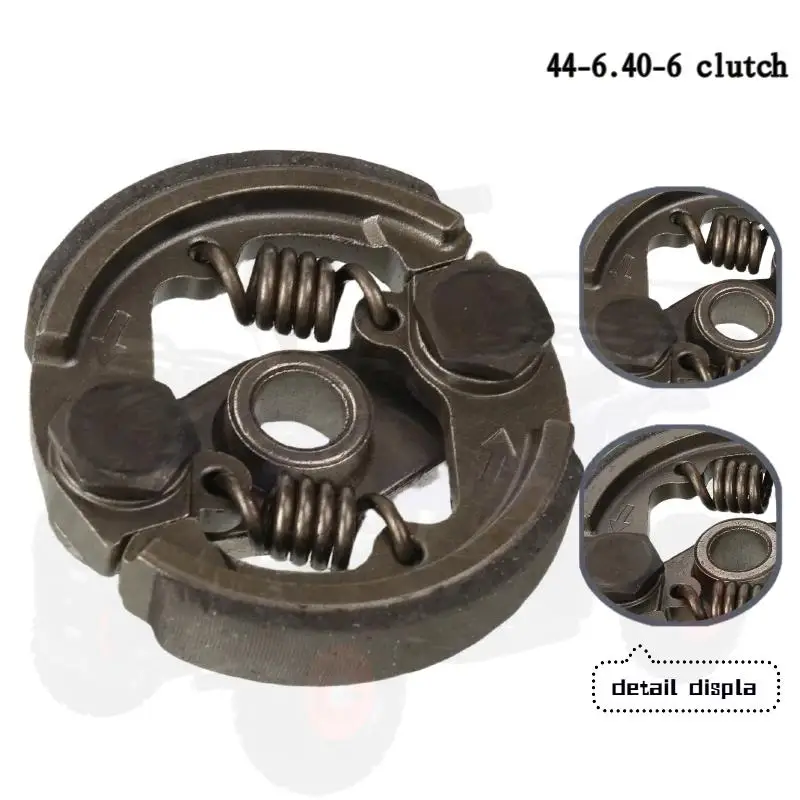 Bloque de lanzamiento de embrague Minimoto, 2 resortes 44-6, motor de 2 tiempos de alto rendimiento para scooters de 43cc, 47cc y 49cc, accesorios de repuesto