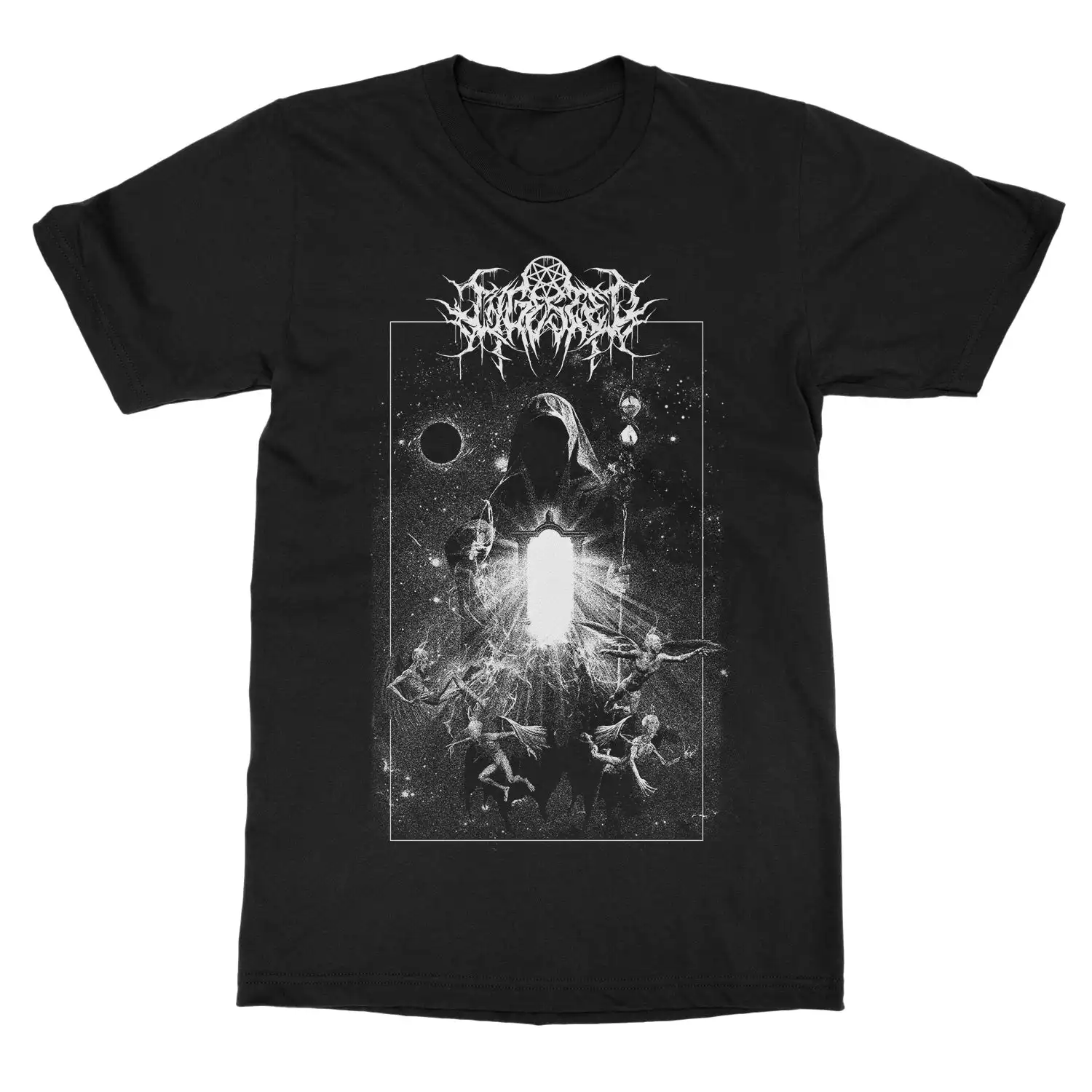 Ingested Shadow Band T-Shirt, 100 % Baumwolle, Grafik-T-Shirt für Herren und Damen, Sommer-Streetwear-Top