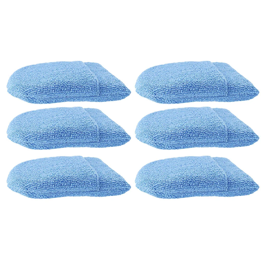 Efficient Cleaning Cleaning Pad Efficient Car Cleaning Polishing Sponge U Shaped Design Car Wax Foam Applicator Polishing Sponge