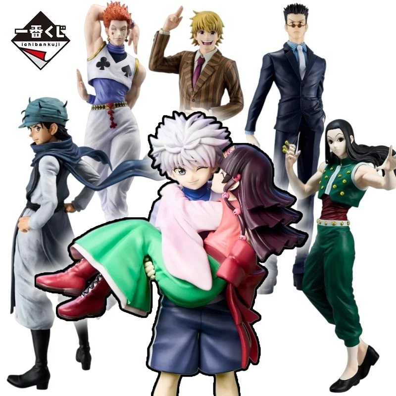 

Оригинальный Hunter × Hunter Ichiban Kuji, фигурка серии Cross The X-Day, физический запас, модели аниме, коллекционные подарки