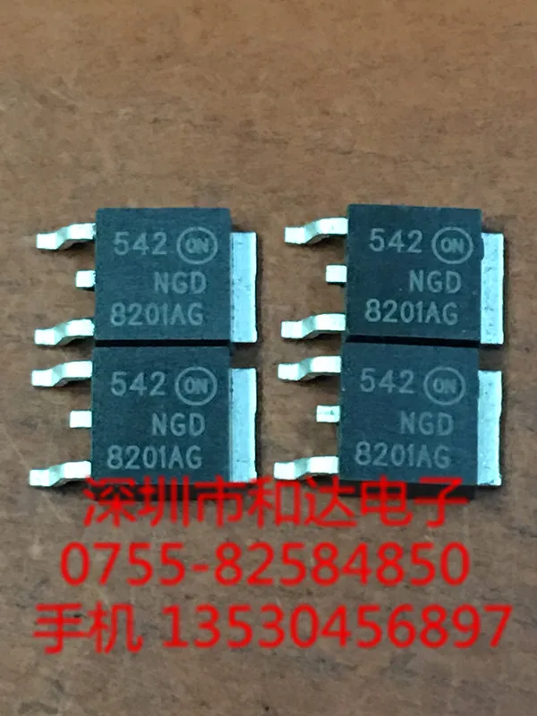 10pcs orginal new NGD8201AG MOS field effect tube SMD TO-252 igniter
