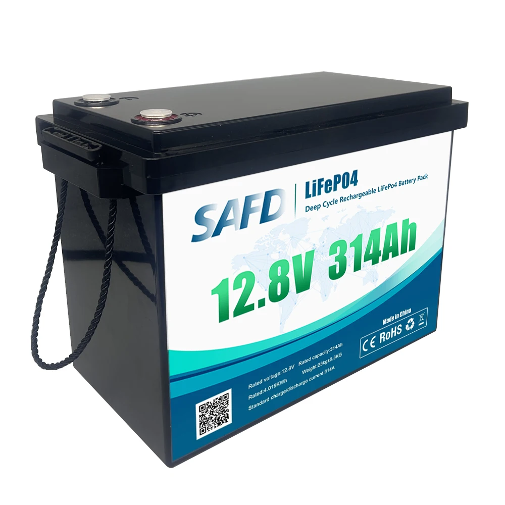 

12,8 В 314 Ач глубокий цикл морской свинцово-кислотный аккумулятор LiFePO4 для кемпинга, автофургона, электрический аккумулятор для инвалидной коляски, тележки для гольфа