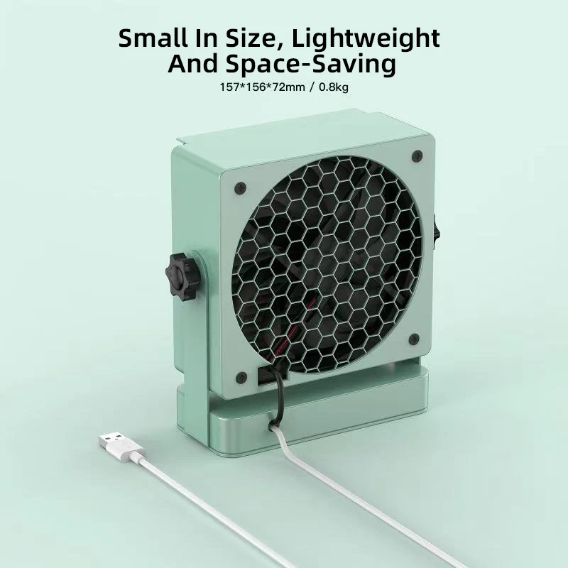 SK-108 Desktop Smoking Device with Activated Carbon N95 Lighting USB Powered for Soldering Repair Workspace Fume Extraction