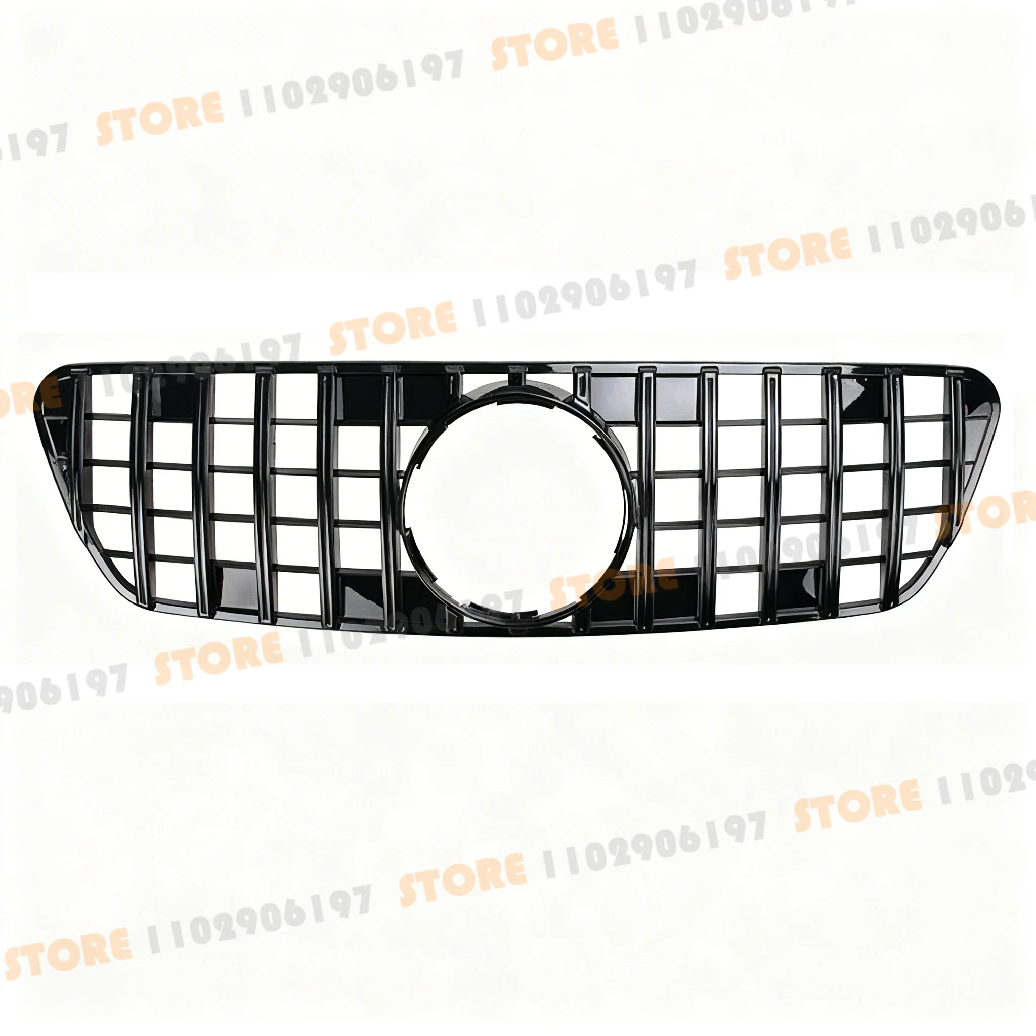 for 1998-2004 W163 ML Class Mercedes Benz GT/Star Style Front Bumper Mesh Grille Radiator ML230 ML270 ML320 ML400 ML430