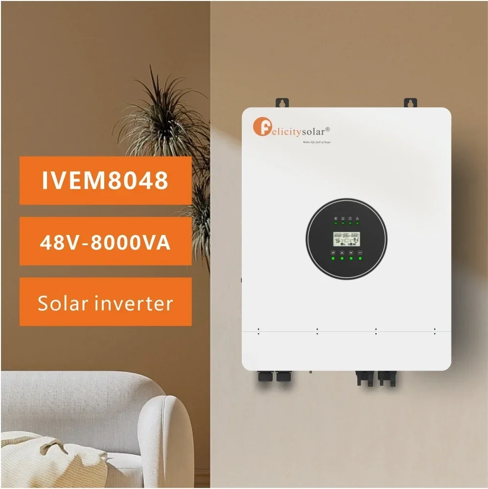فيليسيتي 3KW 5KW 8KW 10KW إصدار الاتحاد الأوروبي 3-Phase Solar Inverter لنظام الطاقة المنزلية - أفضل سعر محول الطاقة الشمسية