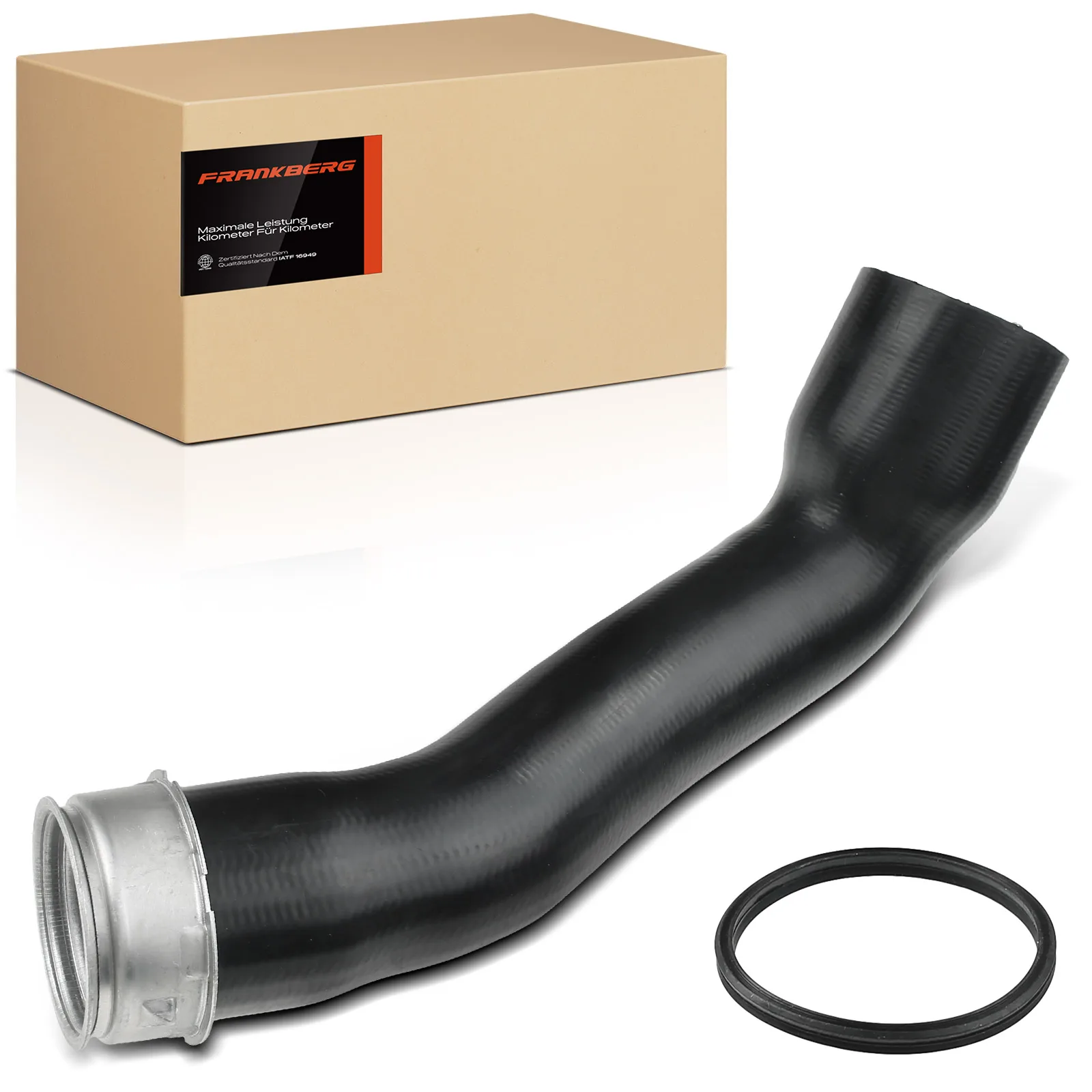 Frankberg 1x Radiatorslang Turboslang Ladeluchtkoeler voor BMW 3 Serie E90 3 Serie Touring E91 2.0L 2004-2012 11617790524 V20-1625