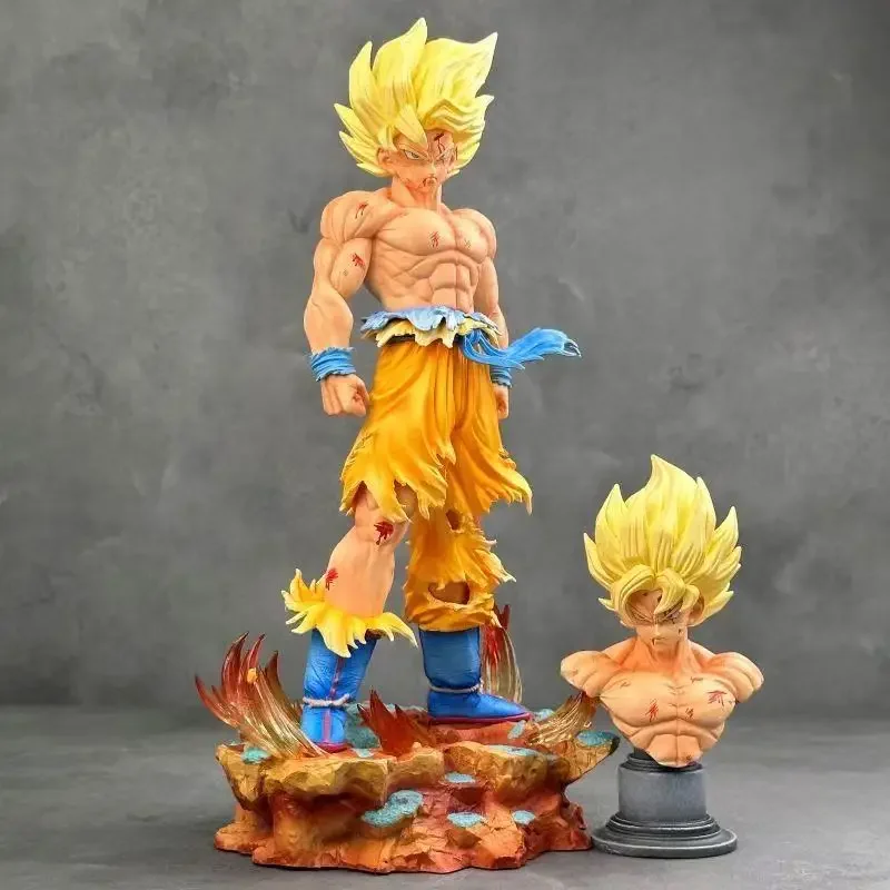 Anime Figurine Dragon Ball Z Son Goku Figures Super Saiyan PVC Model Anime Peripheral Collection Desk Decoration Model Toy