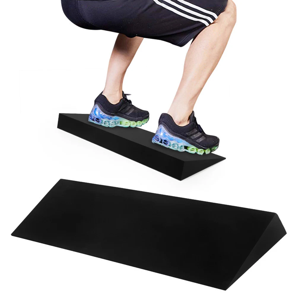 Planche d'entraînement inclinée antidérapante, cale de squat multifonctionnelle, planche d'équilibre inclinée pour la musculation et le fitness
