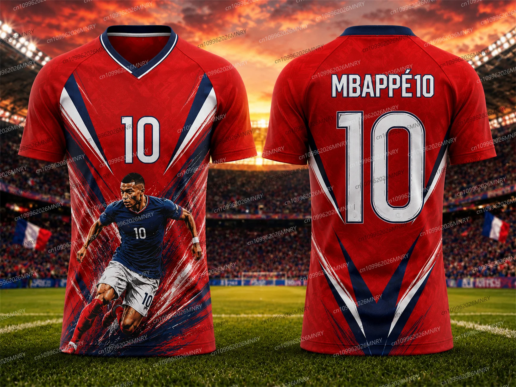 2026 France Jersey Fan Jersey Summer Top women T Shirts Commemorate  Quick Drying Training Uniforms Men T shirt  Women Jersey