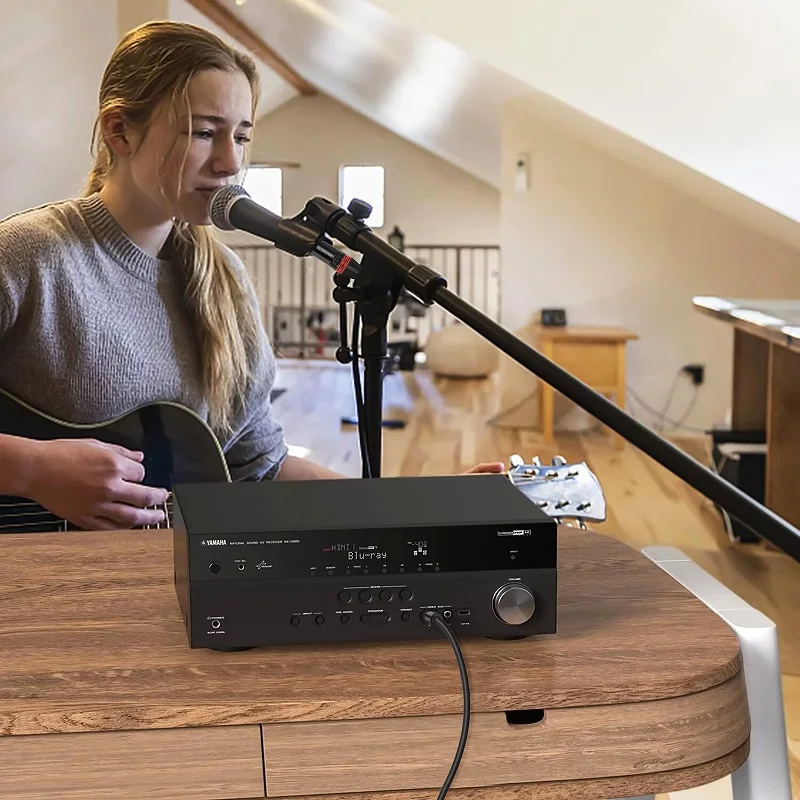 XLR female to 1/4 inch 6.35mm TRS stereo jack cable, 3-pin female XLR to quarter inch balanced interconnect jumper