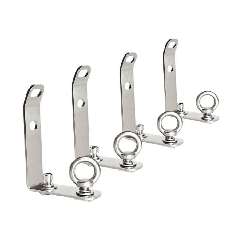 652F Load Stops T-Slot Truck Crossbar Stainless Steel Rustproof for Snowboard Skateboards Firewood Rooftop Racks Accessories