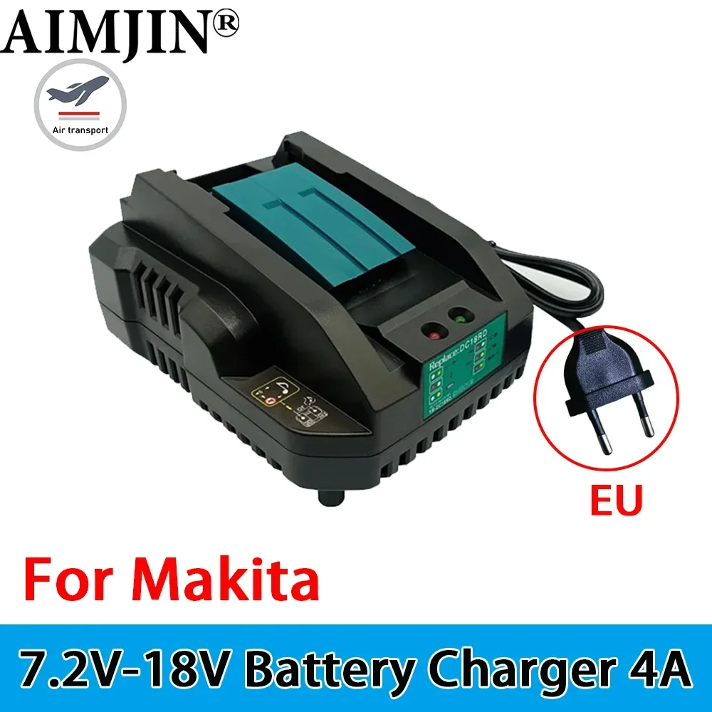 

DC18RD 7.2V-18V Li-Ion Battery Charger 4A Charging for Makita Bl1830 Bl1430 Dc18Rc Dc18Ra Power Tool