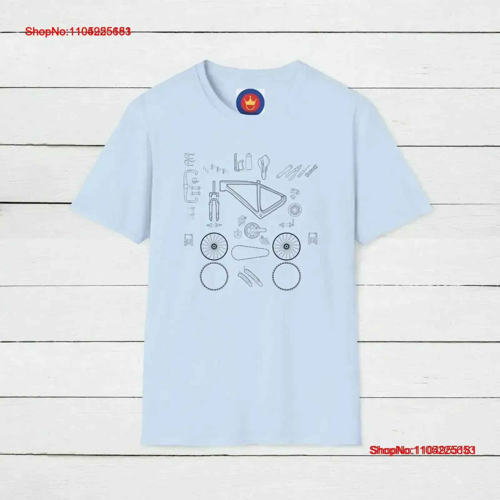 

Bicycle T Shirt Cyclist Funny Cycling Bike Lover Apparel Clothes Biker Enthusiast vintage Washed Stylish graphic Casual