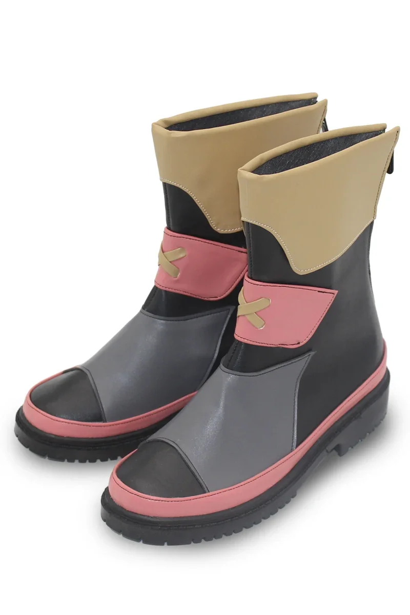 أنيمي صنع في الهاوية ريكو تأثيري أحذية بو أحذية من الجلد أحذية الهالوين تأثيري الدعائم مخصص