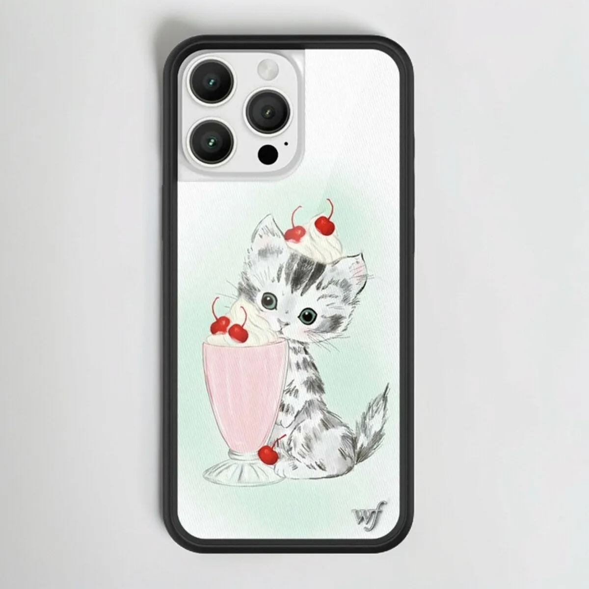 Etui na telefon Wildflower 3D Ins Butterfly do iPhone 16 15 14 13 12 Pro Max Plus 16pro 15pro WF Cute Cartoon Cover Funda case 16 15 — zdjęcie produktu 5