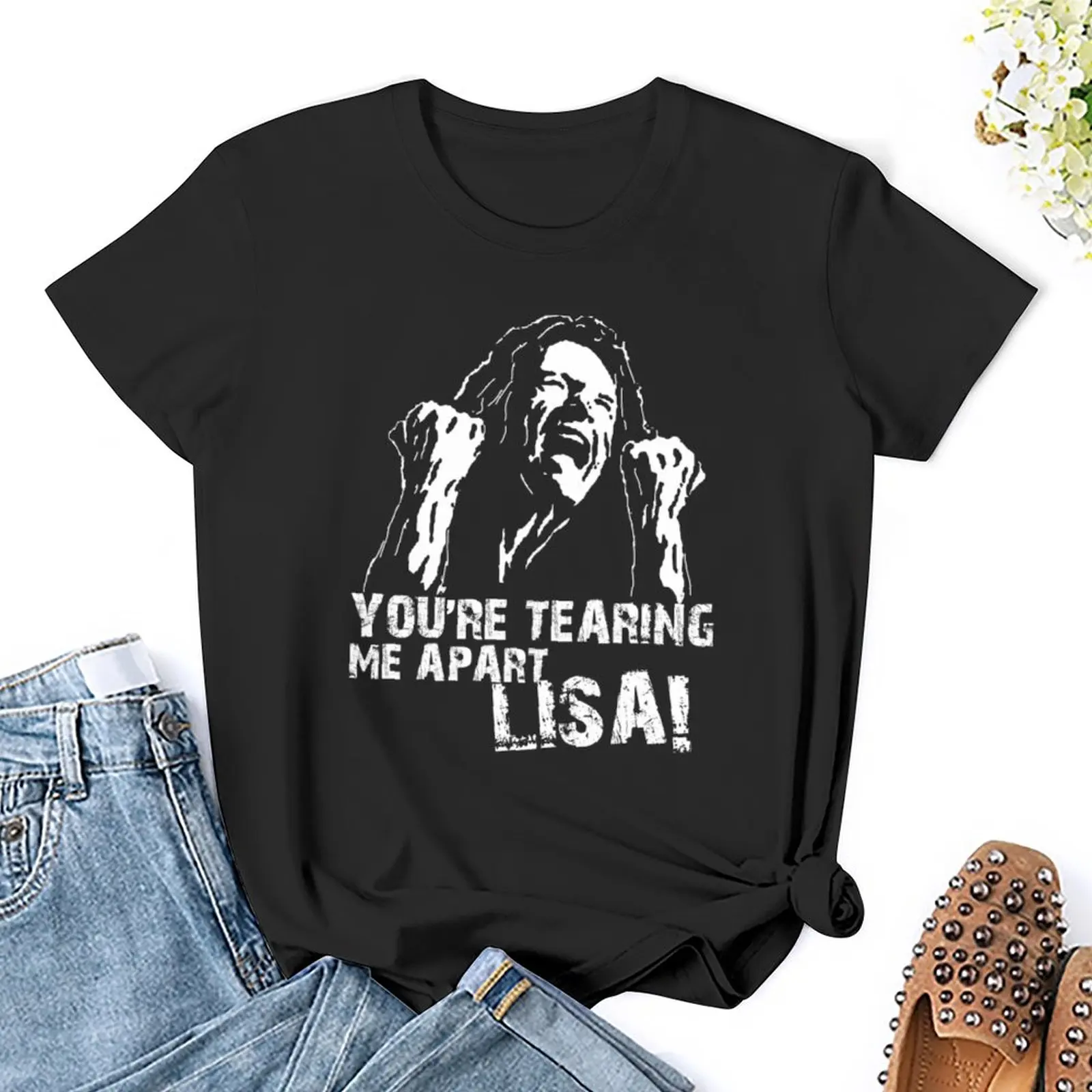you're tearing me apart lisa T-Shirt plus size tops workout shirts for Women loose fit