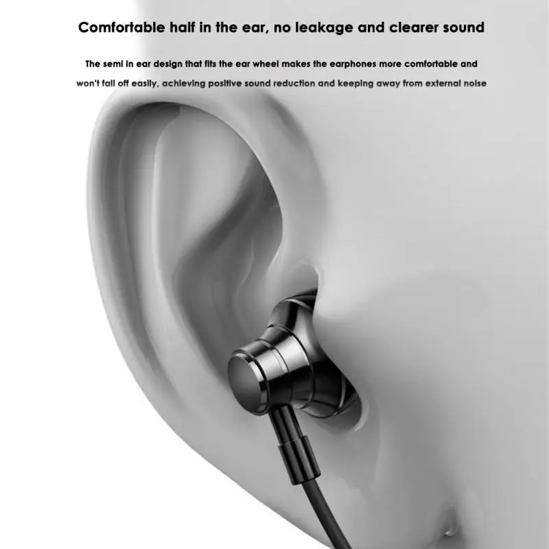 Type C Earphone  With Microphone Volume Control