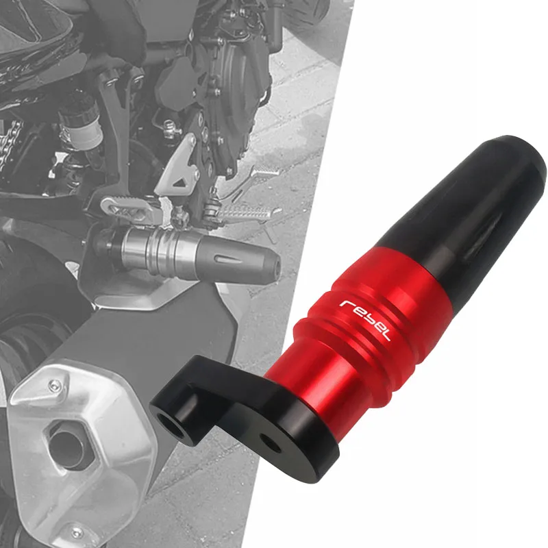 

Motorcycle CNC Frame Crash Pads Exhaust Sliders Crash Protector For REBEL CM300 CM500 CMX 500 300 CM 300 CM 500 2017-2023
