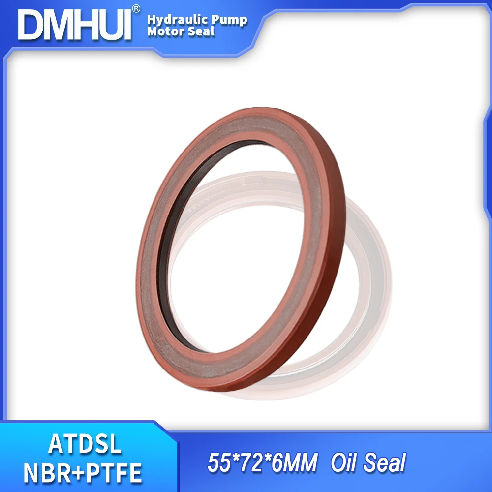 

Сальник двигателя Parker F6317, 55x72x6, PTFE, сертифицированный ISO9001 — уплотнительное кольцо роторного вала высокого давления DMHUI ATDSL