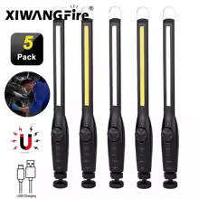 1- 5 Pack COB+LED Magnetic Work Light