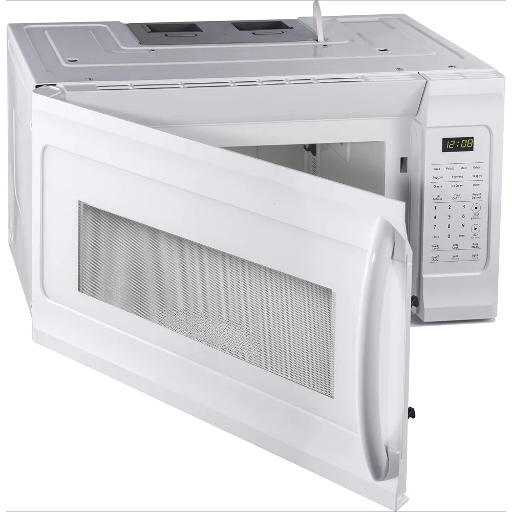 White Over-The-Range Microwave Oven microwave oven