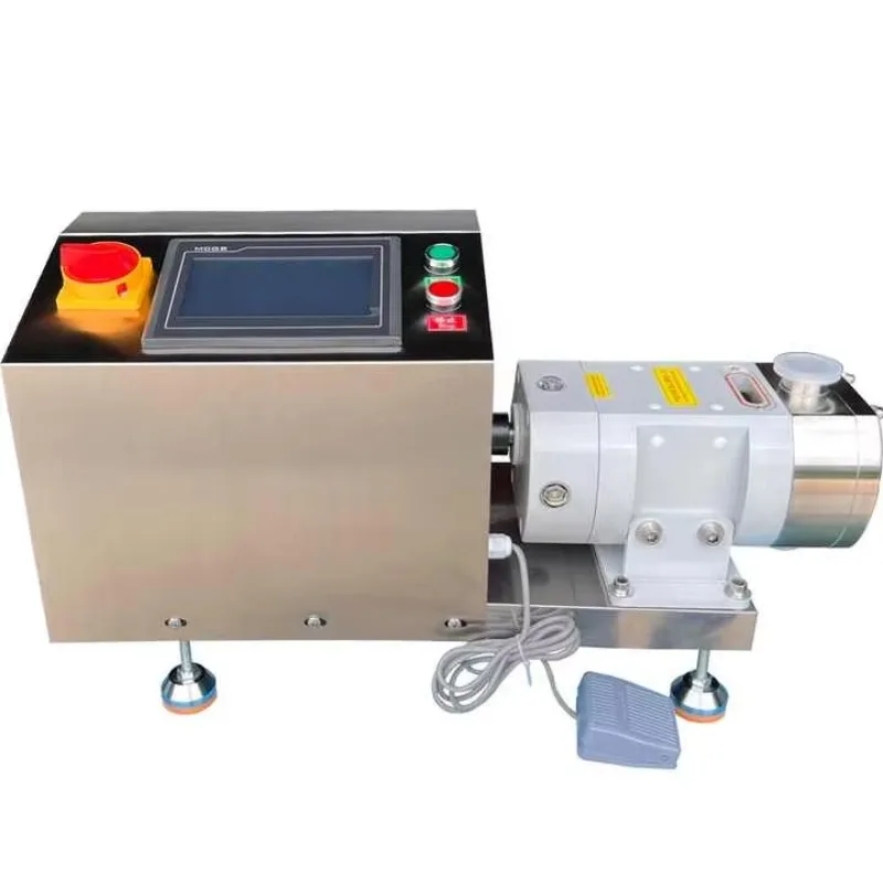 Fully automatic filling machine for liquid/peanut butter/chili sauce/Fengmi/stainless steel cam rotor pump filling machine