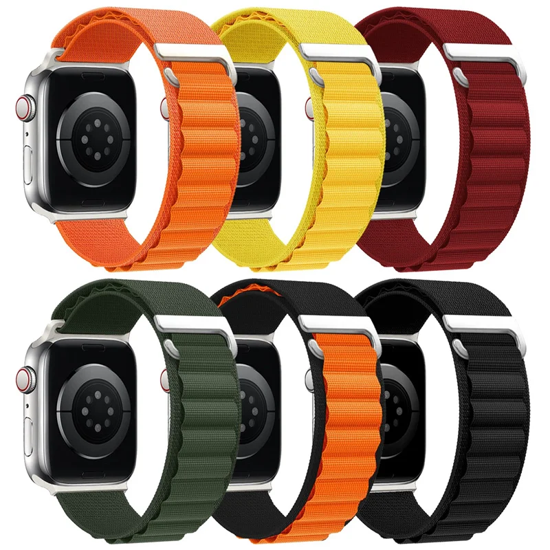 Alpine loop Strap for Apple watch Ultra 2 Band 46mm 40mm 45mm 41mm 42mm 49mm bracelet iWatch series 11 10 9 8 7 6 5 4 se Bands