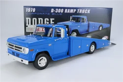 ACME 1:18 D-300 Ramp Truck 1970 Simulation Limited Edition Alloy Static Car Model Toy Gift