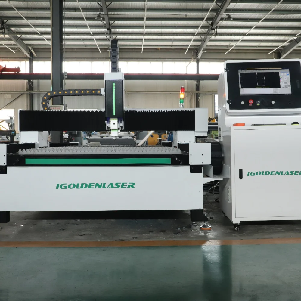 Fiber Laser Cutting Machine 1500W CNC Metal Cutter for Stainless Steel Carbon Steel Sheet Auto Focus High Precision