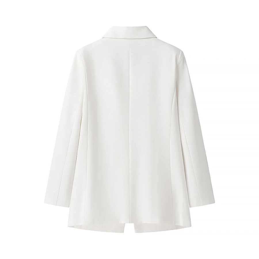 

JNLEAOG Pure Linen Suit Jaet Women's Faion Design Autumn New Sle Commute Sle Busin Scene Long Sve Single Button