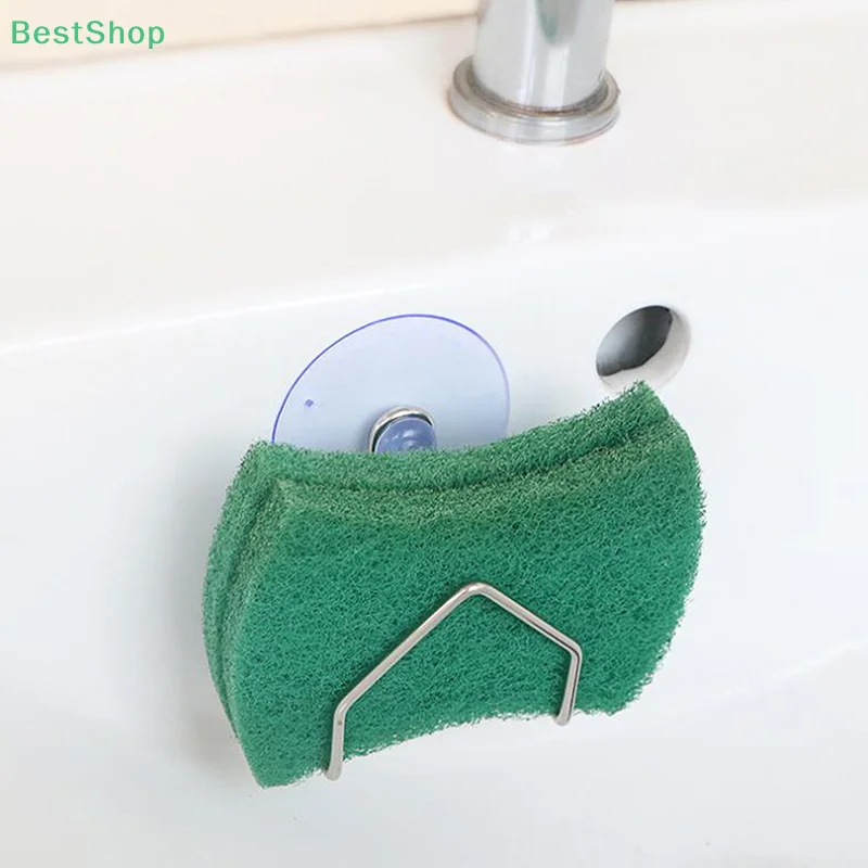 

Сливная полка на присоске из нержавеющей стали, держатель для губки, щетка для мыла, сушилка для жидкости для мытья посуды, кухонные органайзеры для мелочей