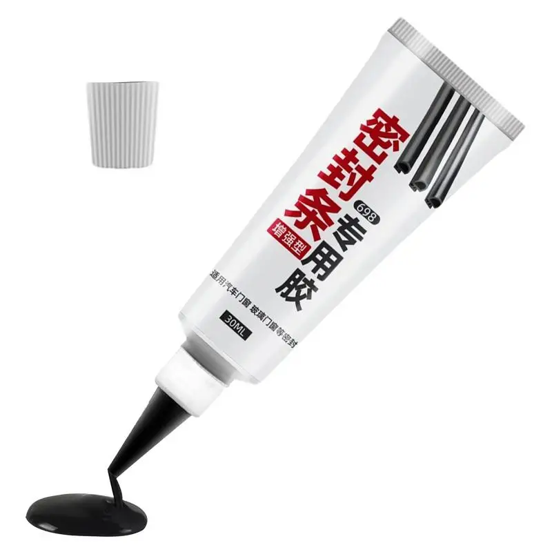 

Car Seal Strip Glue 30ml Car Sealing Strip Adhesive Efficient Window Sealant Glue High Bond Strength Car Windshield Sealant