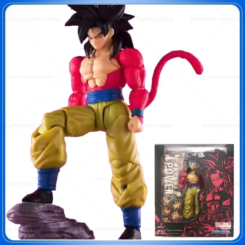

In Stock Anime Dragon Ball Demoniacal Fit wild power Super 4 Son Goku 6-inch 3.0 Action Figure Model Toy Gift DT