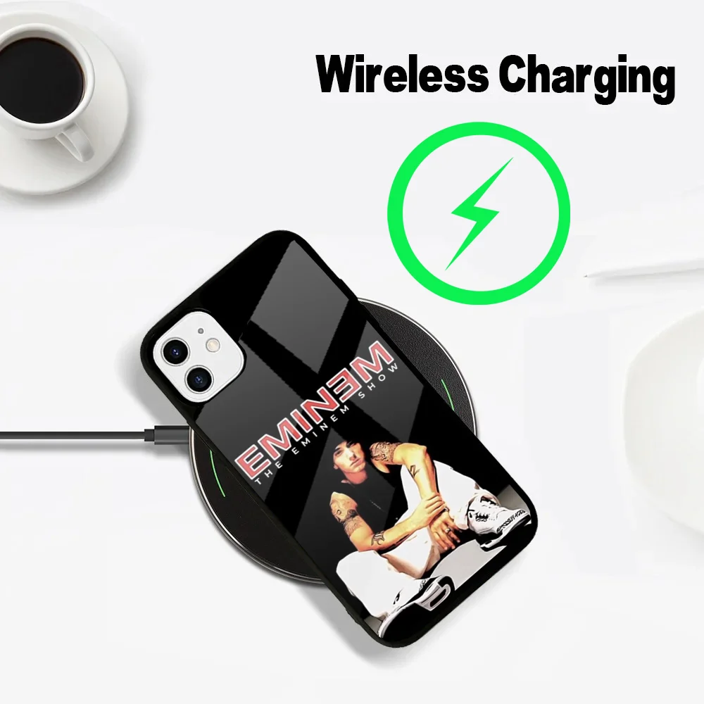 Phone Case For iPhone 16,15,14,13,12,11,Plus,Pro,Max Mini Magsafe Rapper E-Eminem Singer Magnetic Wireless Charging