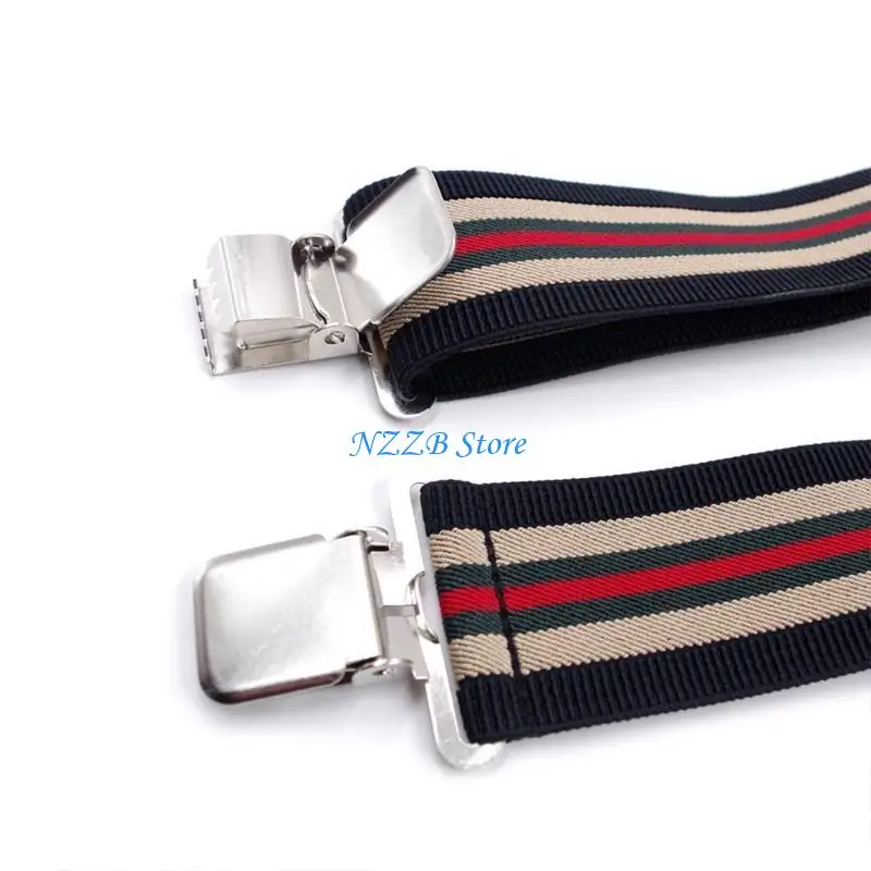 حمالات عمل T21F للرجال مع خطاف آمن بطول قابل للتعديل لتزيين البدلة الرسمية