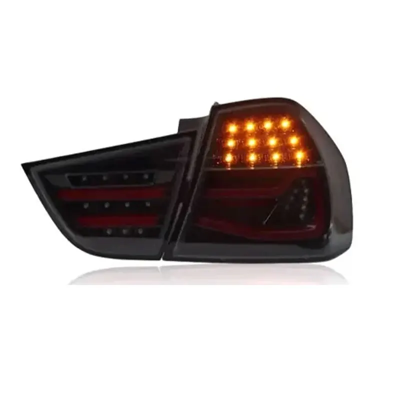 Luci posteriori a LED per auto per BMW Serie 3 E90 2005-2012 nuovo LED completo Freno Lampada di coda per retromarcia Luce di segnalazione dinamica Gruppo lampada di coda